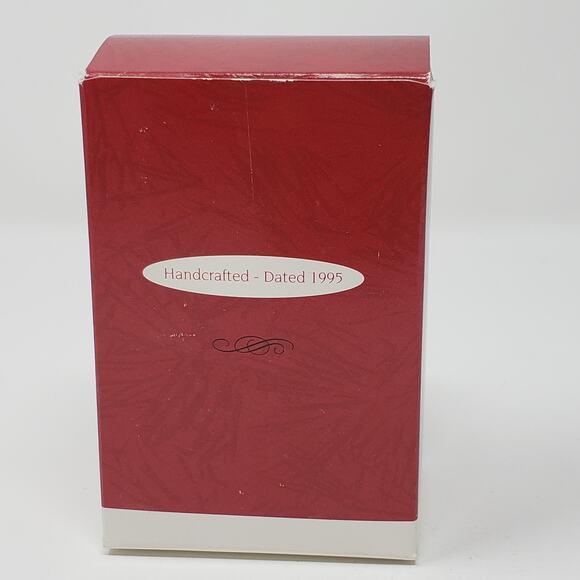 1995 Hallmark Grandpa Handcrafted Keepsake Christmas Holiday Ornament - Picture 2 of 8